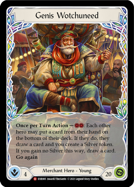 Genis Wotchuneed - Cold Foil Promo
