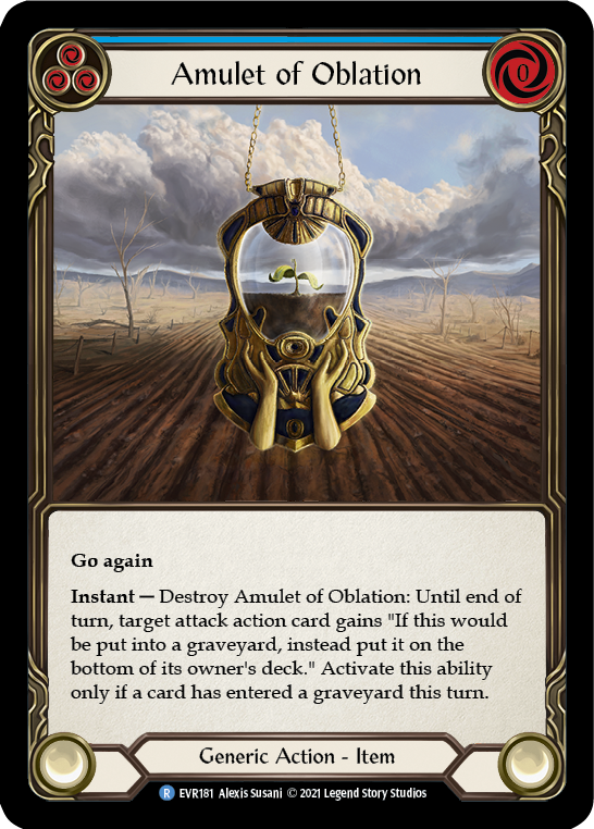 Amulet of Oblation - Cold Foil