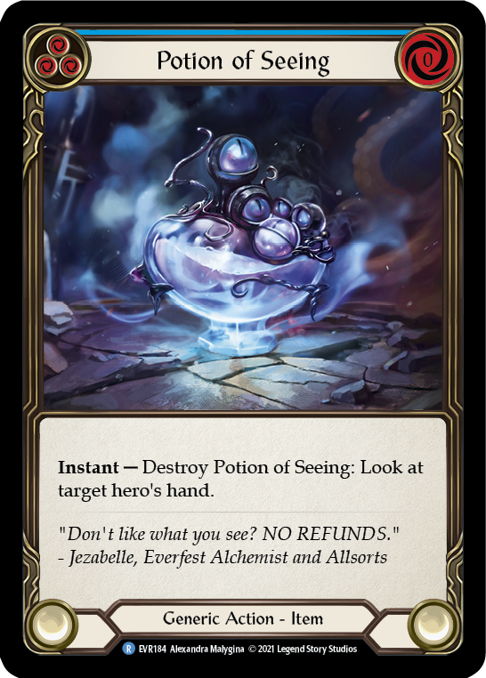 Potion of Seeing - Cold Foil