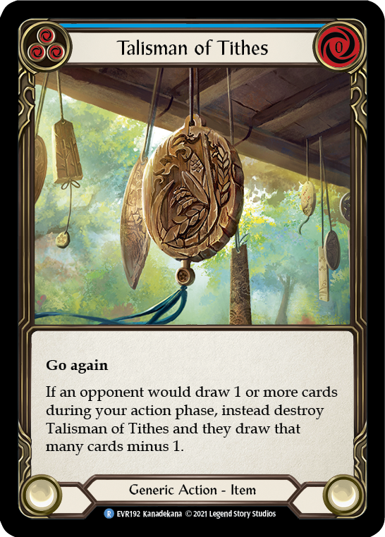 Talisman of Tithes - Cold Foil