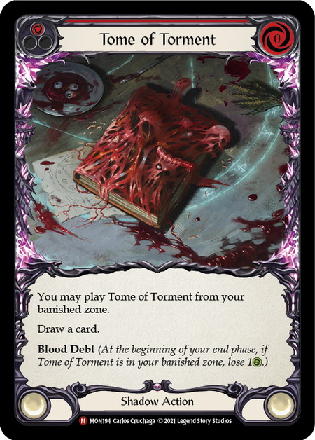 Tome of Torment - Unlimited - Rainbow Foil