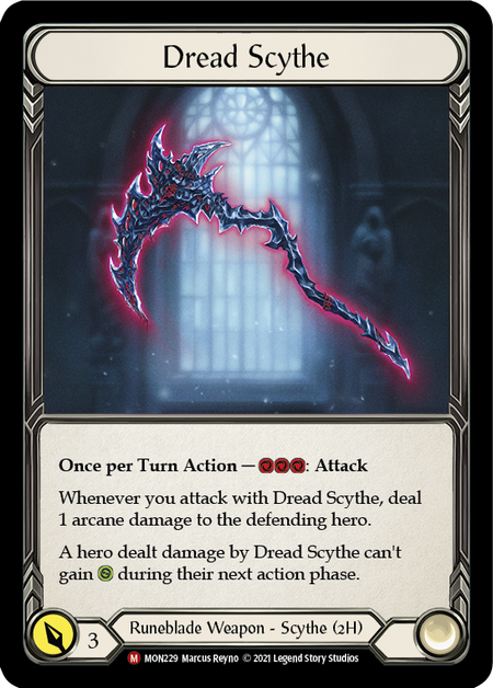 Dread Scythe - Rainbow Foil