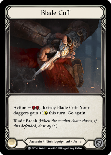 Blade Cuff - Cold Foil