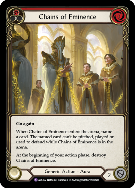 Chains of Eminence - Unlimited - Rainbow Foil