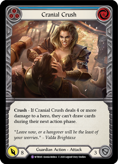 Cranial Crush - Unlimited - Rainbow Foil